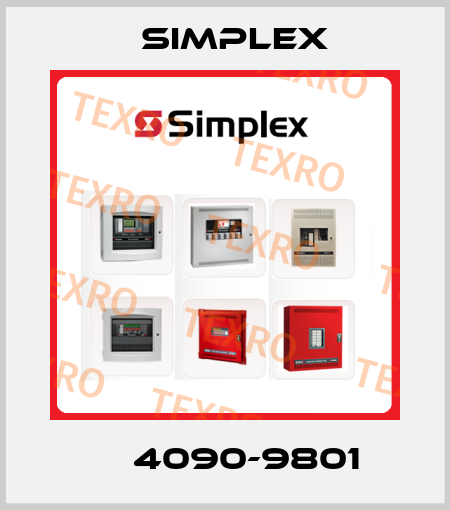 	  4090-9801 Simplex