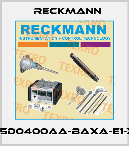 1R15D0400AA-BAXA-E1-X-Y Reckmann