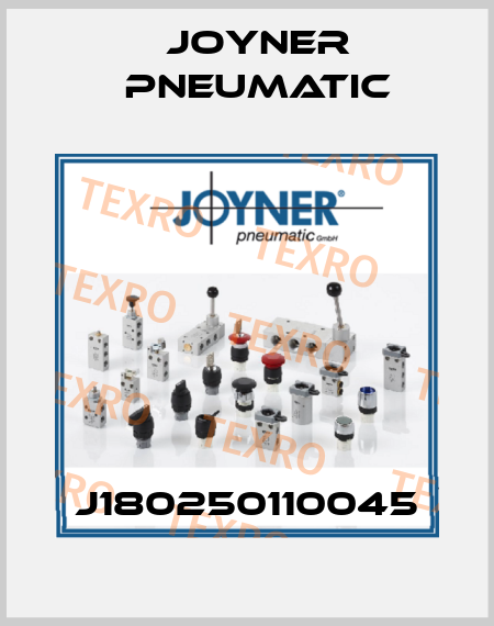 J180250110045 Joyner Pneumatic