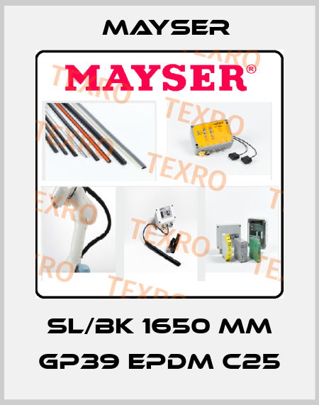 SL/BK 1650 mm GP39 EPDM C25 Mayser