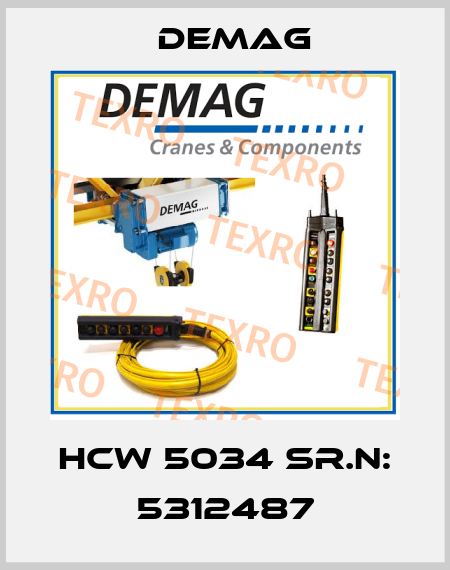 HCW 5034 Sr.N: 5312487 Demag