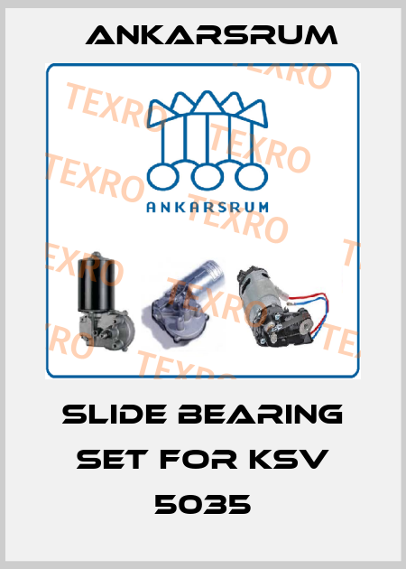 slide bearing set for KSV 5035 Ankarsrum