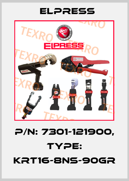 p/n: 7301-121900, Type: KRT16-8NS-90GR Elpress