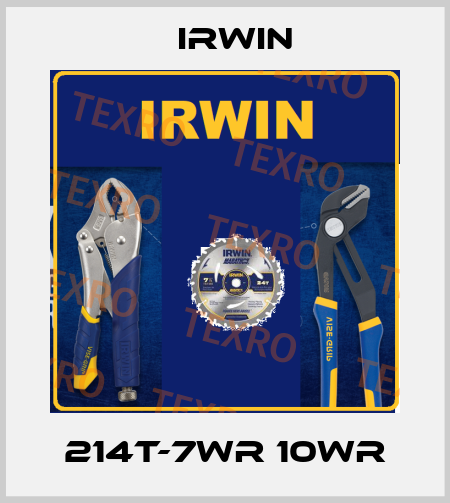 214T-7WR 10WR Irwin