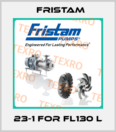 23-1 for FL130 L Fristam