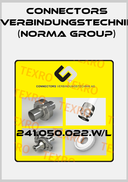 241.050.022.W/L Connectors Verbindungstechnik (Norma Group)