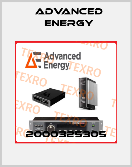 2000325305 ADVANCED ENERGY