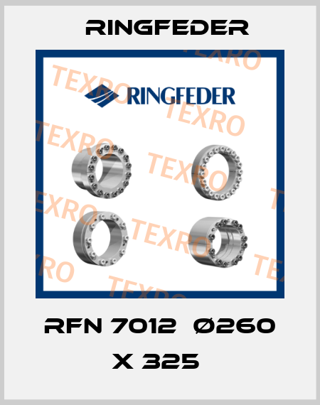 RFN 7012  Ø260 x 325  Ringfeder