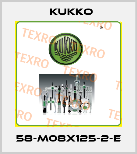 58-M08x125-2-E KUKKO