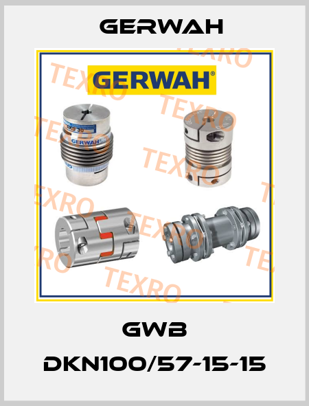 GWB DKN100/57-15-15 Gerwah