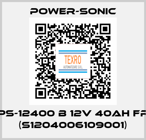 PS-12400 B 12V 40AH FR (S1204006109001) Power-Sonic