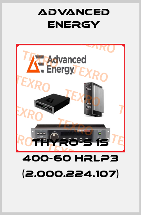 Thyro-S 1S 400-60 HRLP3 (2.000.224.107) ADVANCED ENERGY
