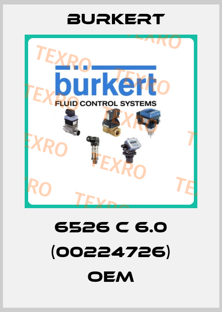 6526 C 6.0 (00224726) OEM Burkert
