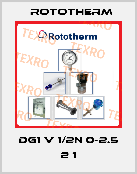 DG1 V 1/2N 0-2.5 2 1 Rototherm