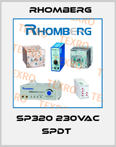 SP320 230VAC SPDT  Rhomberg