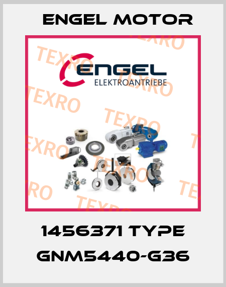 1456371 TYPE GNM5440-G36 Engel Motor