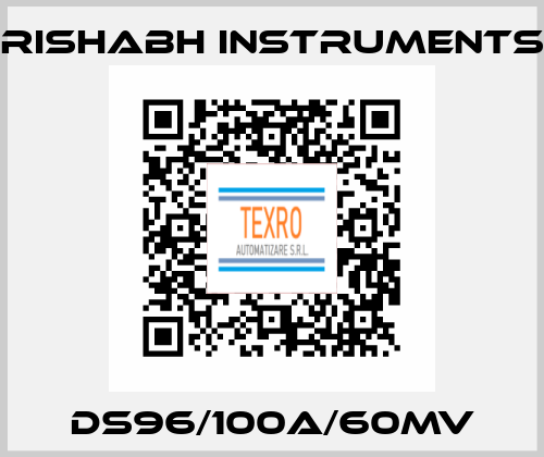 DS96/100A/60mV Rishabh Instruments