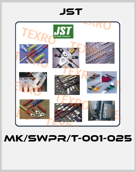 MK/SWPR/T-001-025  JST