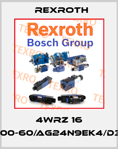 4WRZ 16 W100-60/AG24N9EK4/D3M Rexroth