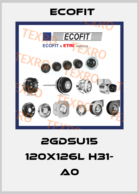 2GDSU15 120X126L H31- A0 Ecofit