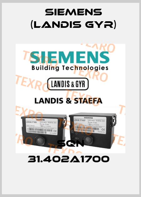 SQN 31.402A1700  Siemens (Landis Gyr)