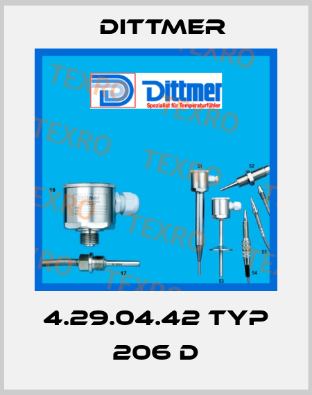 4.29.04.42 Typ 206 d Dittmer