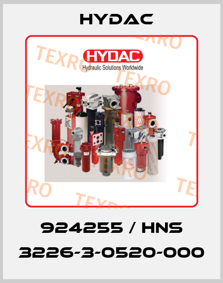 924255 / HNS 3226-3-0520-000 Hydac