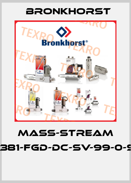 MASS-STREAM D-6300D-6381-FGD-DC-SV-99-0-S-DR/003AI  Bronkhorst
