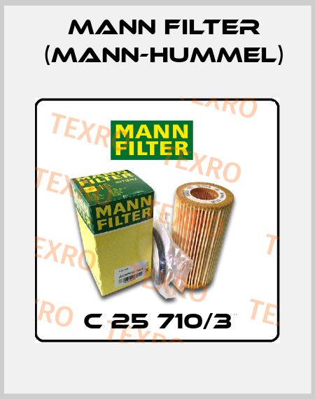 C 25 710/3 Mann Filter (Mann-Hummel)