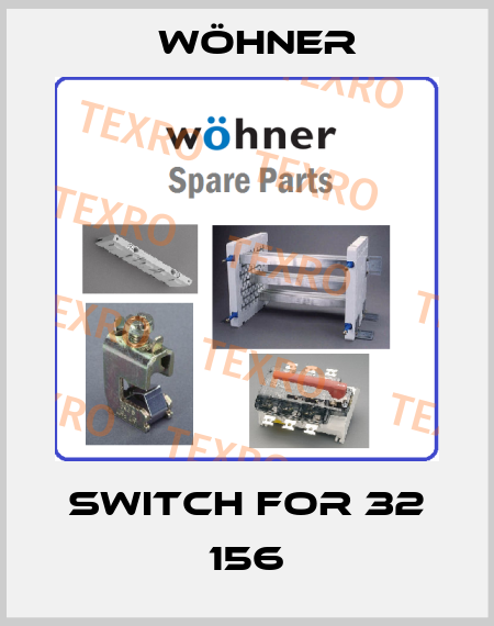 switch for 32 156 Wöhner