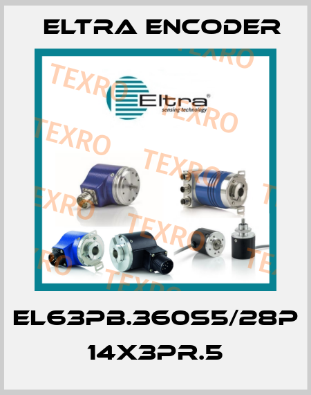 EL63PB.360S5/28P 14X3PR.5 Eltra Encoder