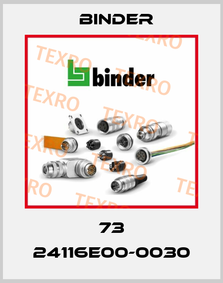 73 24116E00-0030 Binder