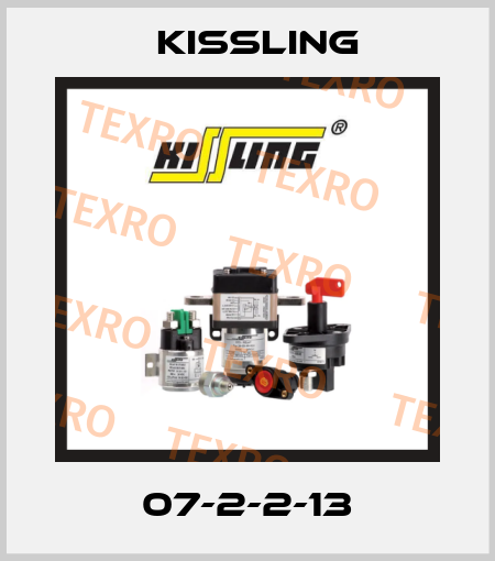 07-2-2-13 Kissling