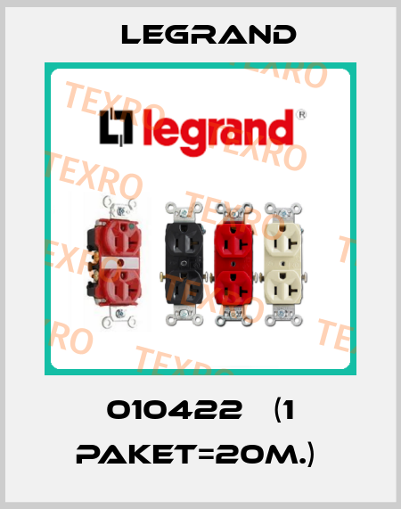 010422   (1 paket=20m.)  Legrand