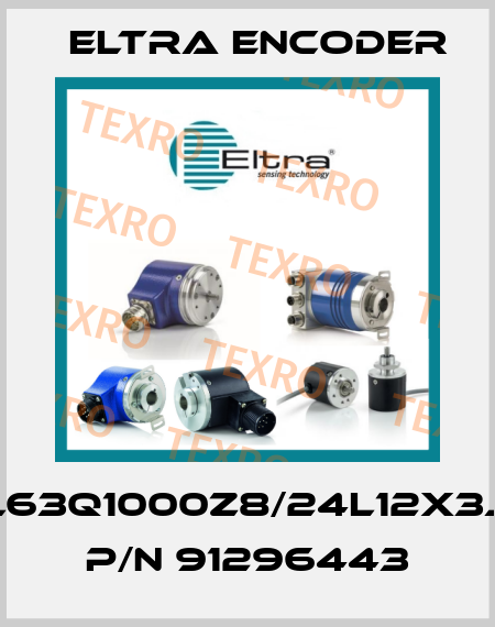 EL63Q1000Z8/24L12X3JR P/N 91296443 Eltra Encoder