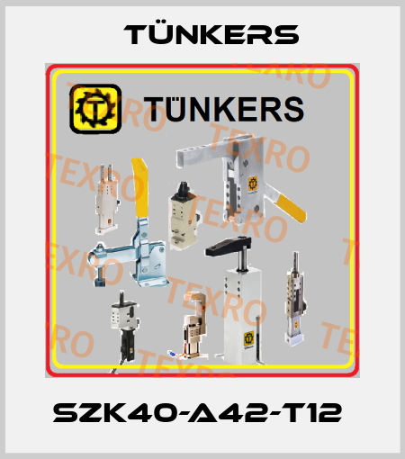 SZK40-A42-T12  Tünkers