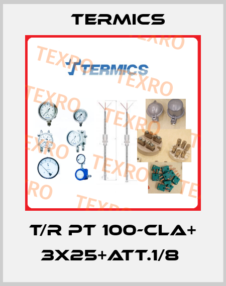 T/R PT 100-CLA+ 3X25+ATT.1/8  Termics