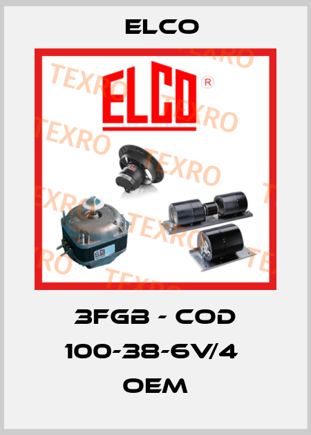 3FGB - COD 100-38-6V/4  oem Elco