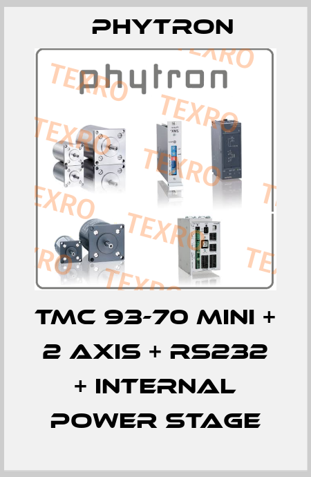 TMC 93-70 Mini + 2 Axis + RS232 + Internal Power Stage Phytron