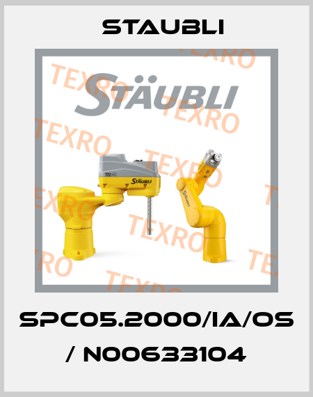 SPC05.2000/IA/OS / N00633104 Staubli