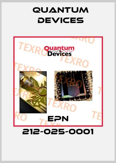 EPN 212-025-0001 Quantum Devices