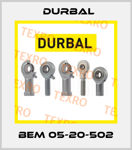 BEM 05-20-502 Durbal