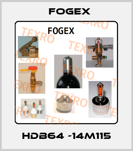 HDB64 -14M115 Fogex
