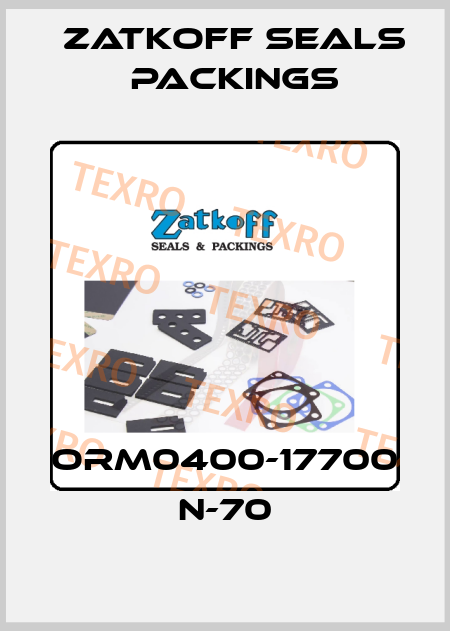 ORM0400-17700 N-70 Zatkoff Seals Packings