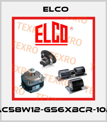 EAC58W12-GS6XBCR-1024 Elco