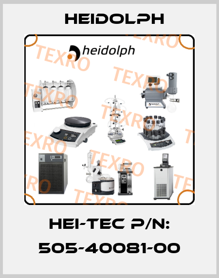 Hei-Tec P/N: 505-40081-00 Heidolph