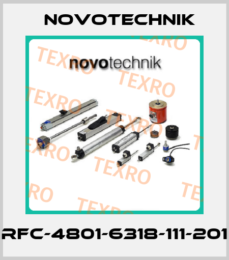 RFC-4801-6318-111-201 Novotechnik