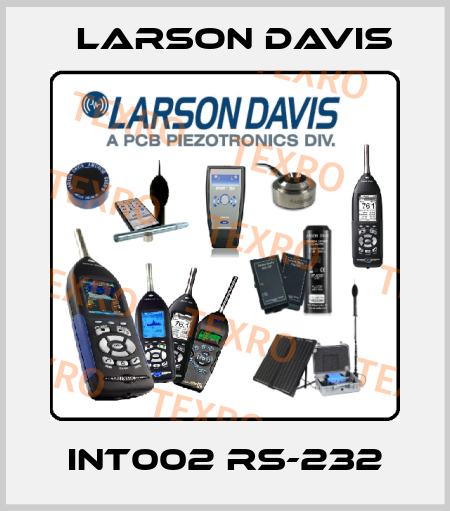 INT002 RS-232 Larson Davis