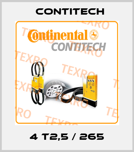 4 T2,5 / 265 Contitech