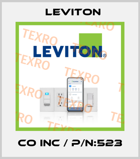 CO INC / P/N:523 Leviton